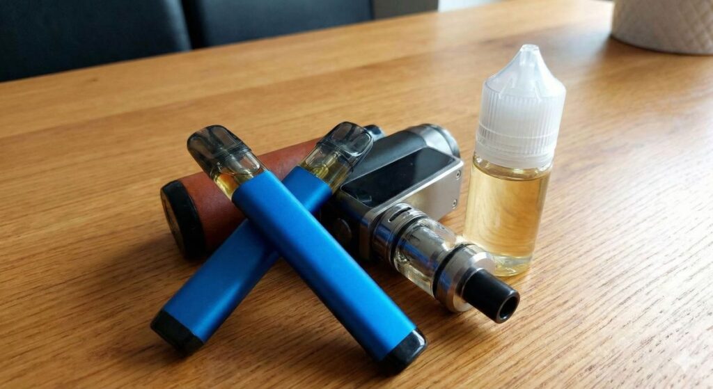 一次性電子煙跟注油式電子煙有什麼差別？